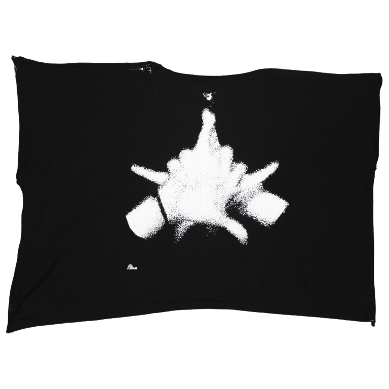Hands-star square black