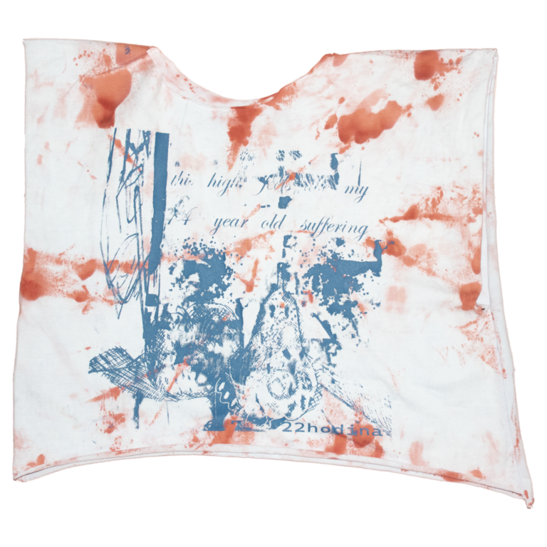 Bad-High square Tie dye